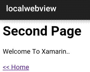 Xamarin 