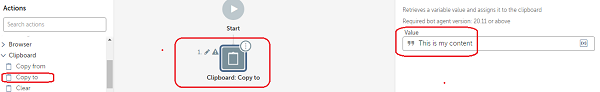 How To Work With ‘Clipboard’ Action In Automation Anywhere