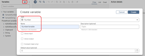 How to work with Number package in Automation Anywhere