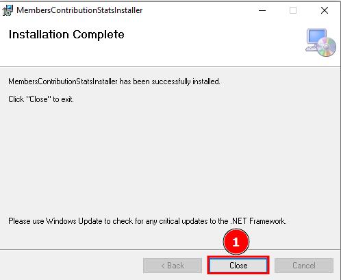 Installation complete
