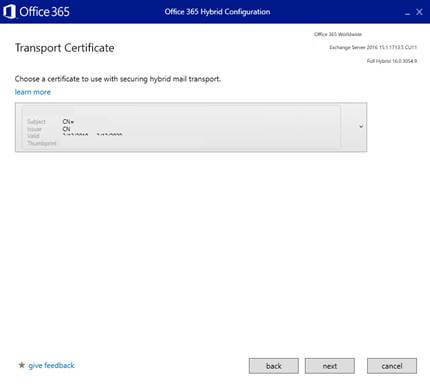 Hybrid Exchange 2010 To Hybrid Exchange 2016