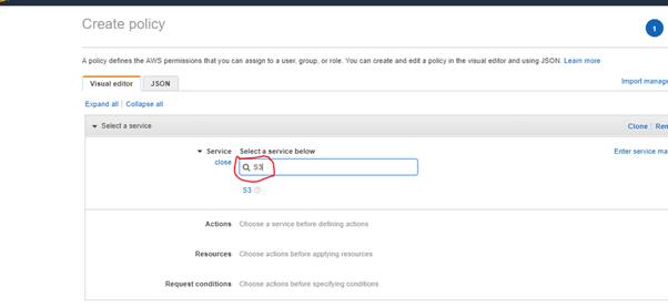 IAM Policis In AWS Account And Service Layer