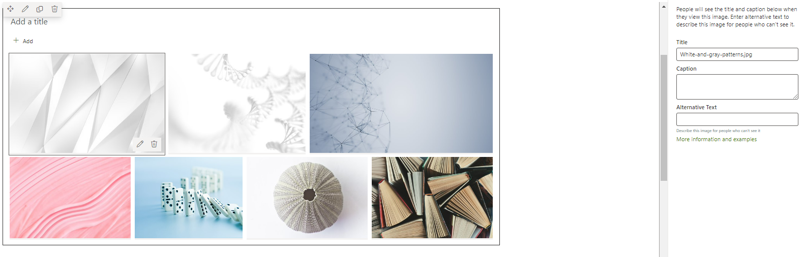 Image Gallery Web Part in SharePoint Online