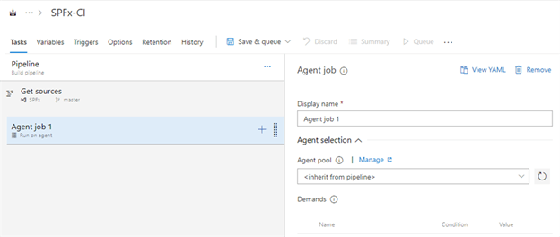 Implement CI / CD For SharePoint Framework