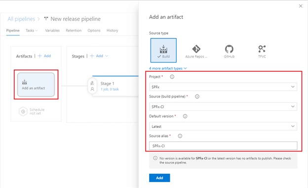 Implement CI/CD For SharePoint Framework
