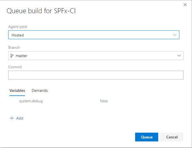 Implement CI/CD For SharePoint Framework