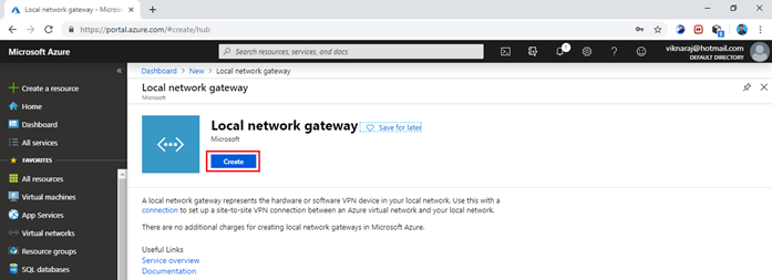 Implementing Azure Site To Site VPN