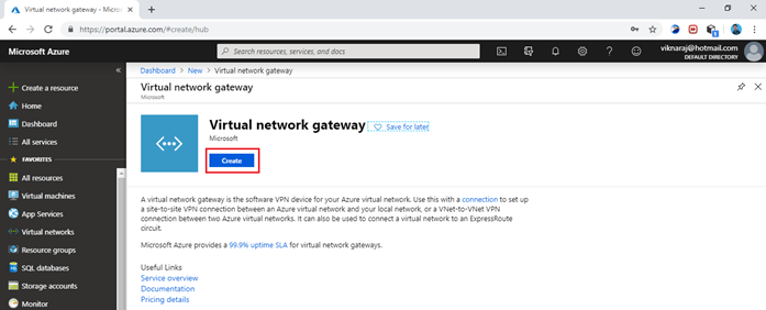 Implementing Azure Site To Site VPN