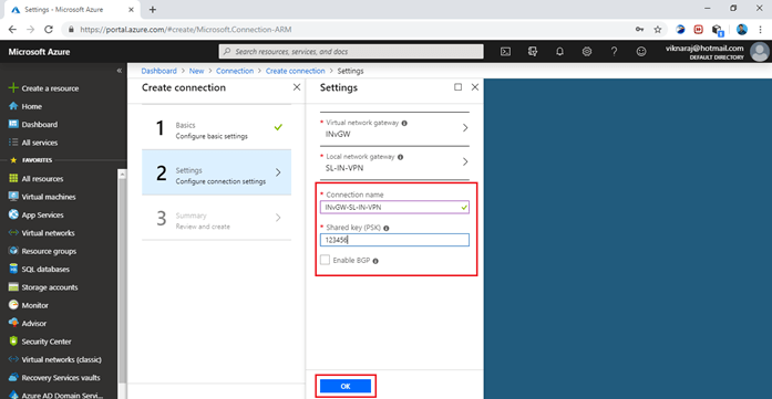 Implementing Azure Site To Site VPN