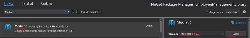 CQRS Pattern Using MediatR In .NET 5