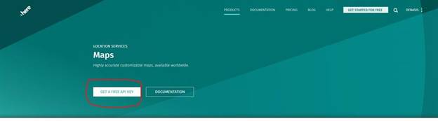 Implement Here Map API using Angular 8