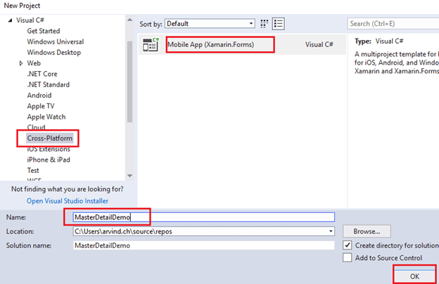 Implementing MasterDetailPage With TabbedPage In Xamarin.Forms