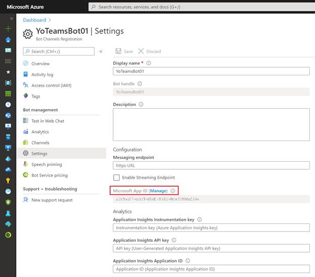 Implementing Teams Bot With Yo Team
