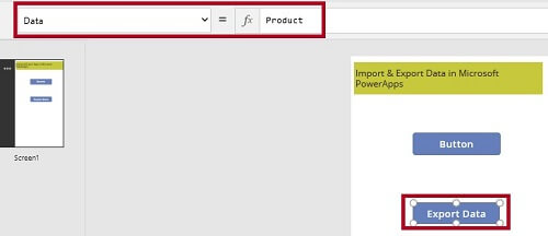 Import And Export Data In Microsoft PowerApps