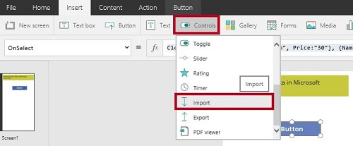 Import And Export Data In Microsoft PowerApps