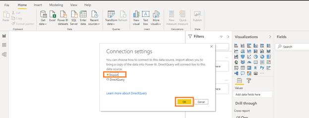 Import Data From SQL Server Into Power BI