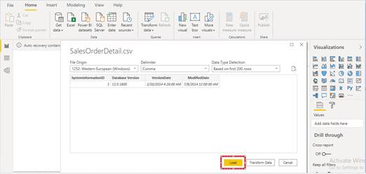Import Data Into Power BI From CSV