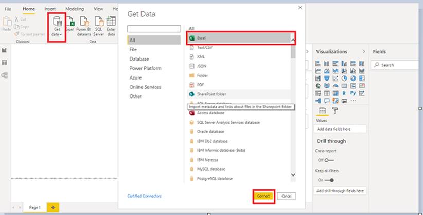 Importing Data from Excel