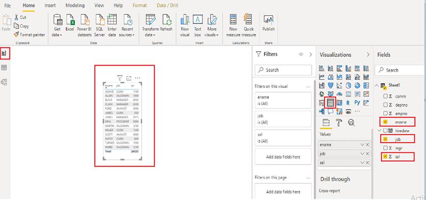 Import Excel Data In Power BI