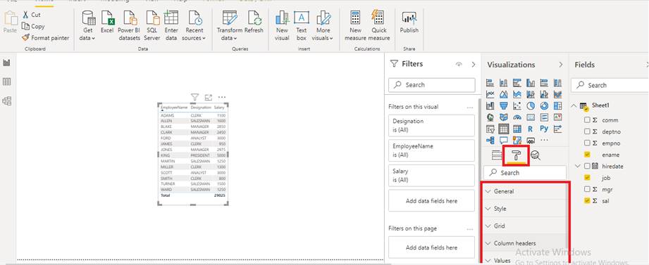 Import Excel Data In Power BI