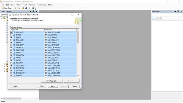 Importing FoxPro DBF File Data In SQL Server Database