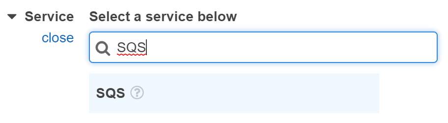 Select SQS Service