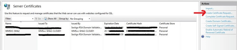 Server Certificates