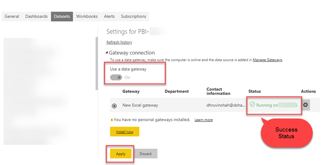 Install and Configure Data Gateway for On-Premise Excel Files in Power BI
