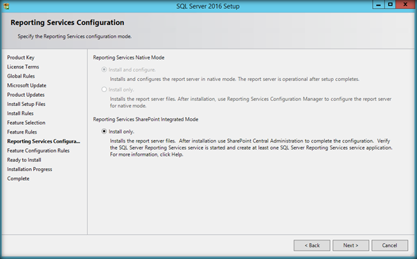 Install And Configure SQL Server Reporting Services In SharePoint ...