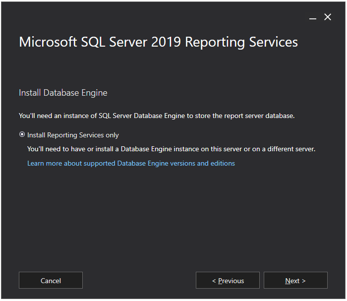 Install And Configure SQL Server Reporting Services (SSRS)