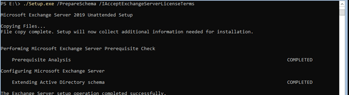 Installation And Configuration Of Exchange 2019 On Core 2019