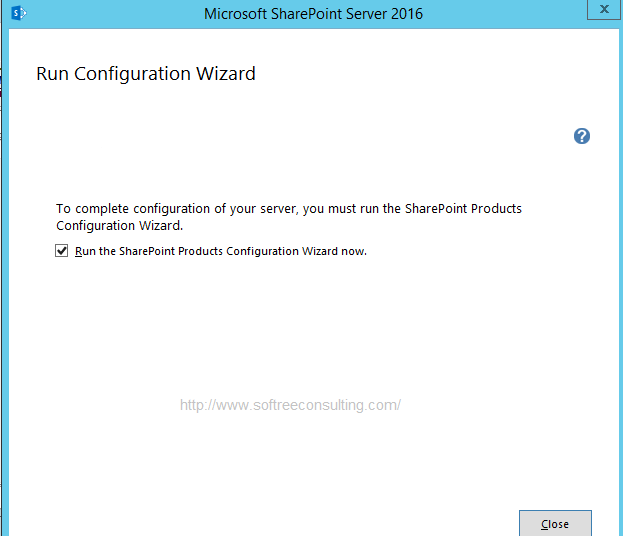 Installation Of SharePoint 2016 Server