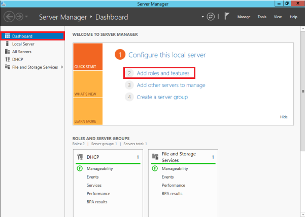 Installing and configuring WSUS
