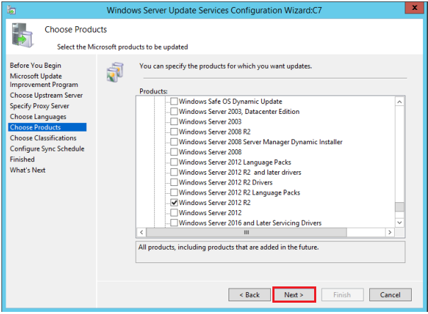 Installing and configuring WSUS