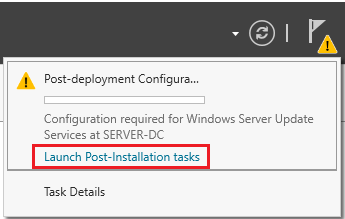 Installing and configuring WSUS