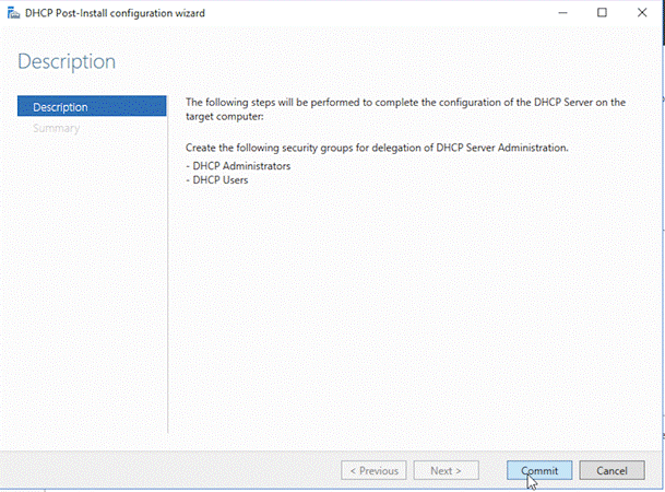 Configure security groups