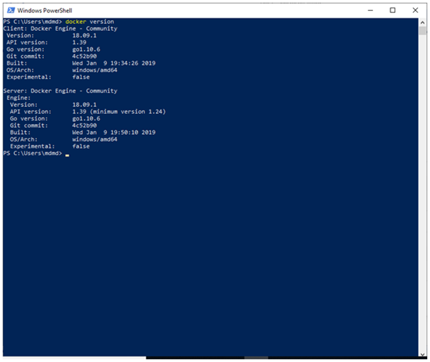 Installing Docker and Running Container Locally