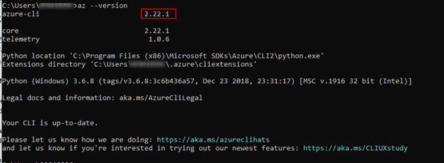 Installing Latest Version Of Azure CLI