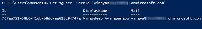 Installing MS Graph PowerShell Module