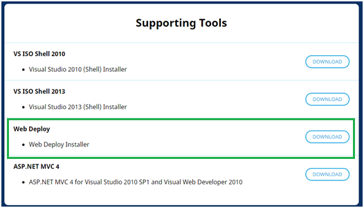 WebDeploymentFix-SupportingTool