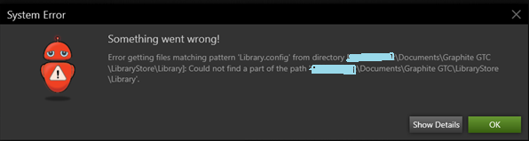 GraphiteStudio-CreateAppError