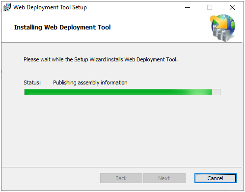 WebDeploymentFix-InstllationProgress