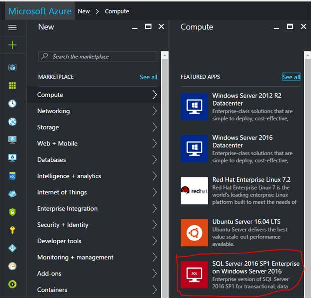 Azure portal