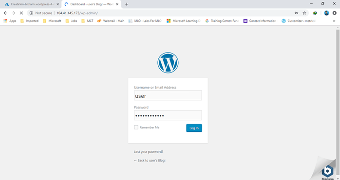 Installing WordPress On Azure