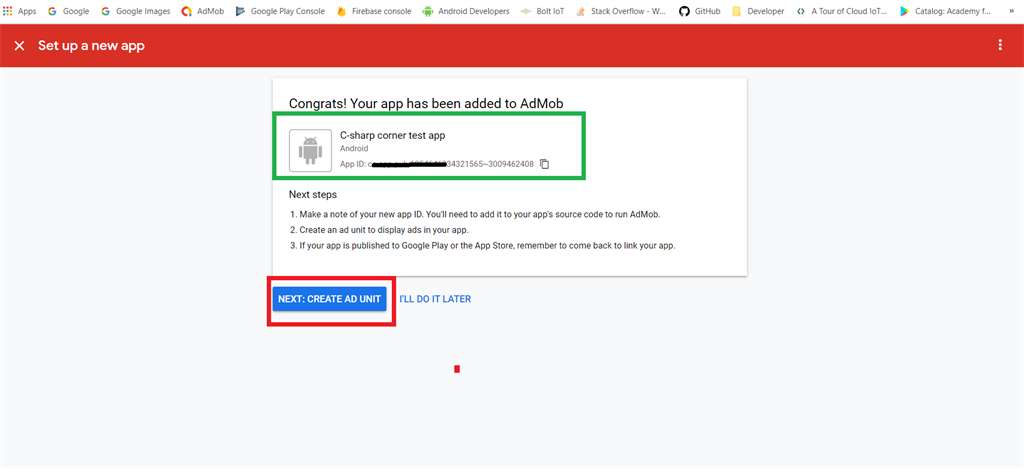 Integrate Ad-Mob Banner Ad In Android Application