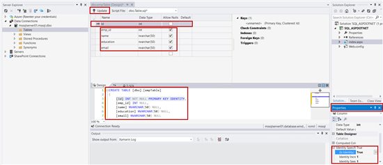 Integrate Azure SQL Database With .NET Website