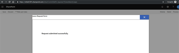Integrate PowerApps with SPFX WebPart