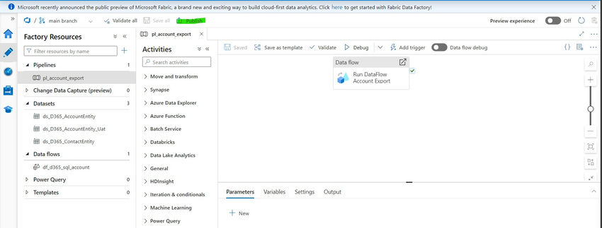 Integrating Azure DevOps Git with Azure Data Factory