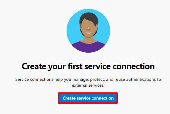 Create service connection