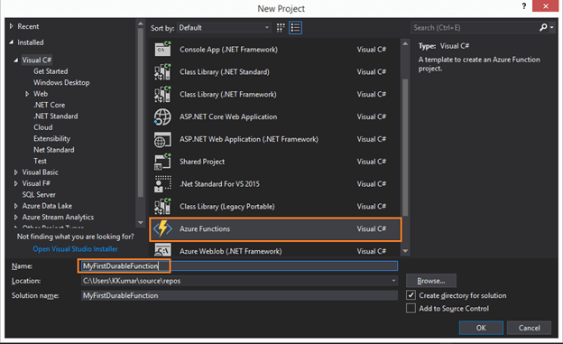Introduction To Azure Durable Functions